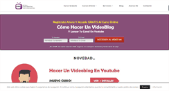 Desktop Screenshot of escueladevideomarketing.com